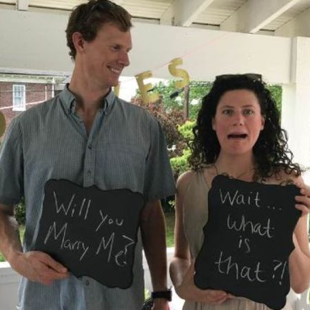 Garrett approaching Grayson for a marriage